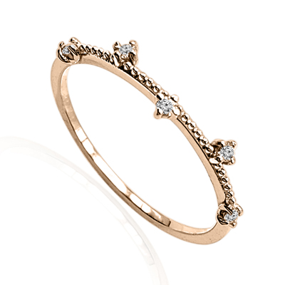 14k Gold Genuine Diamond Band F VS1 #2300