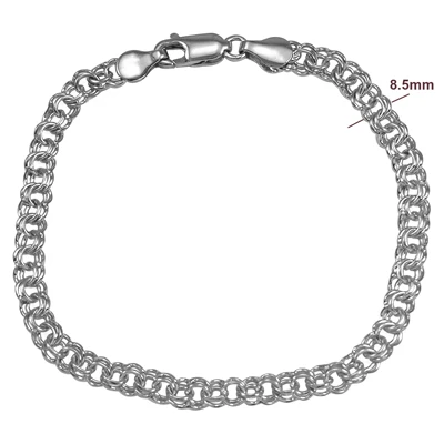 925 Sterling Silver handmade Chain Bracelet