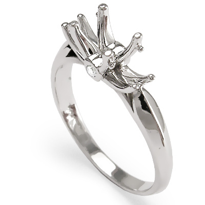950 Platinum Diamonds Engagement Setting Ring R1187