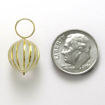 14k Gold Earring Charms E640 14k Gold Earring Charms E640