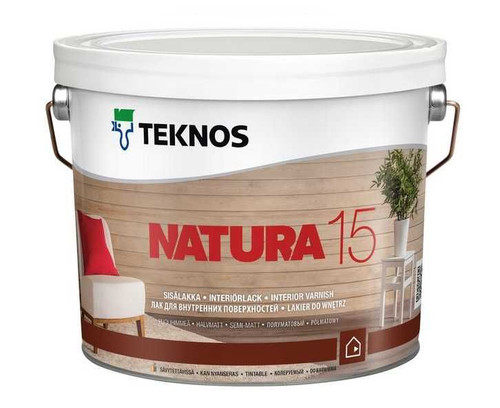 TEKNOS NATURA 15 - Halvmatt interiörlack