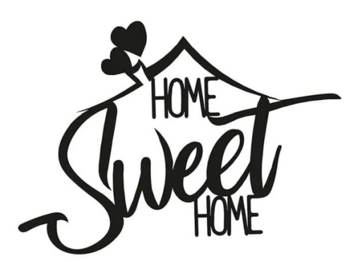 Home sweet home - 700x500x2 mm