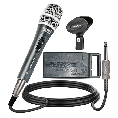 Microphone Professional Audio Dynamic Cardiod Karaoke Singing Dj Audio Hand held Wired Music 5 Core ND-7800x