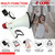 5Core Megaphone Handheld Bullhorn Cheer Loudspeaker Bull Horn Speaker Megaphono Siren Sling Strap Portable 20RF