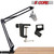 Microphone Stand Suspension Boom Scissor Arm Upgraded Studio Microphone Mic Holder Mike Stand Clamp 5 Core MS ARM Black