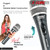 Microphone Professional Audio Dynamic Cardiod Karaoke Singing Dj Audio Hand held Wired Music 5 Core ND-7800x