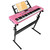 61 Keys Digital Music Electronic Keyboard Electric Musical Piano Instrument Kids Learning Keyboard w/ Stand Microphone 