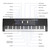 61 Keys Digital Music Keyboard Electric Piano Electronic Musical Instrument Kids Learning Keyboard with Microphone for 3-12 Year Old Kids Girls Boys
