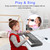 61 Keys Digital Music Keyboard Electric Piano Electronic Musical Instrument Kids Learning Keyboard with Microphone for 3-12 Year Old Kids Girls Boys