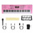 61 Keys Digital Music Keyboard Electric Piano Electronic Musical Instrument Kids Learning Keyboard with Microphone for 3-12 Year Old Kids Girls Boys