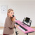 61 Keys Digital Music Keyboard Electric Piano Electronic Musical Instrument Kids Learning Keyboard with Microphone for 3-12 Year Old Kids Girls Boys