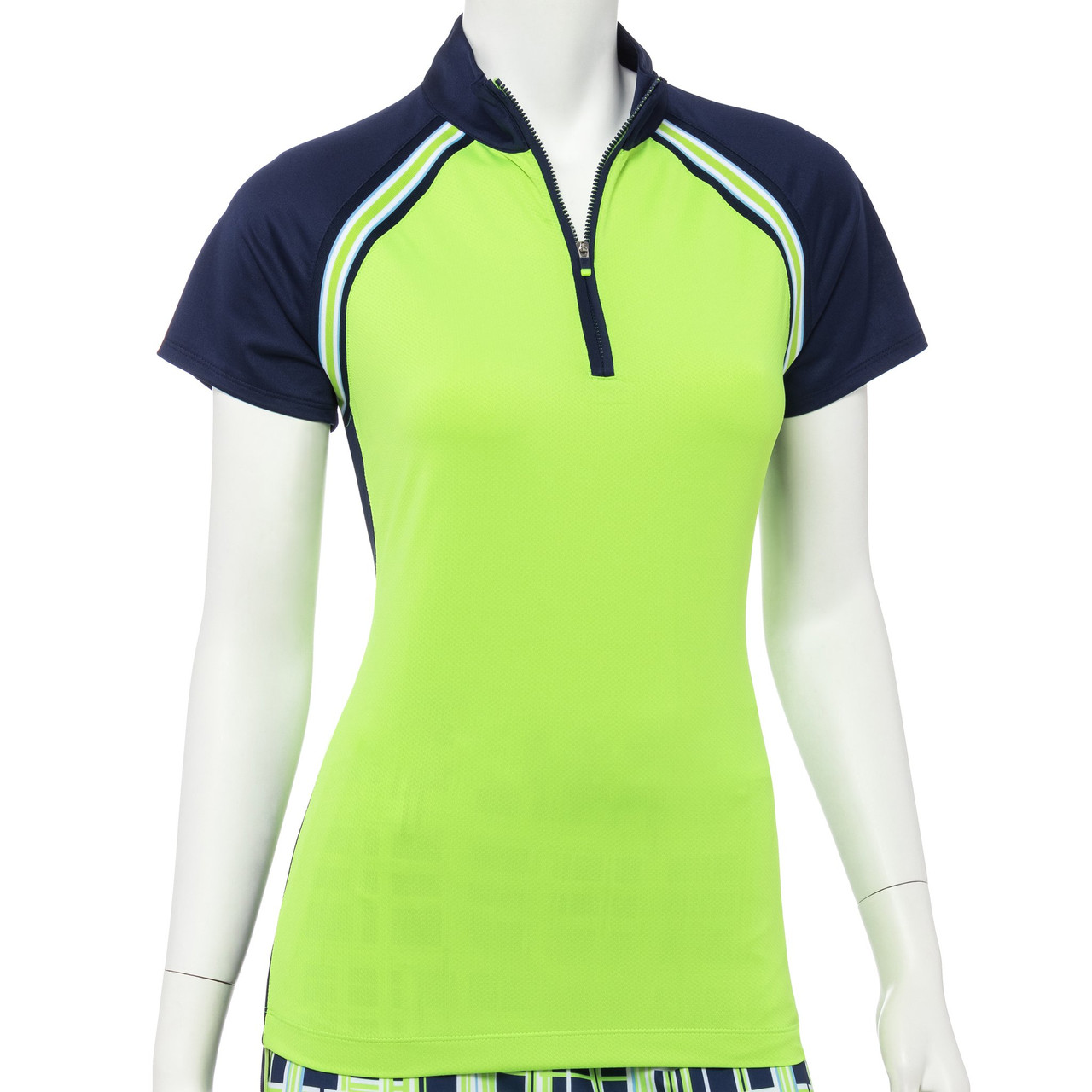 lime green womens golf shirt