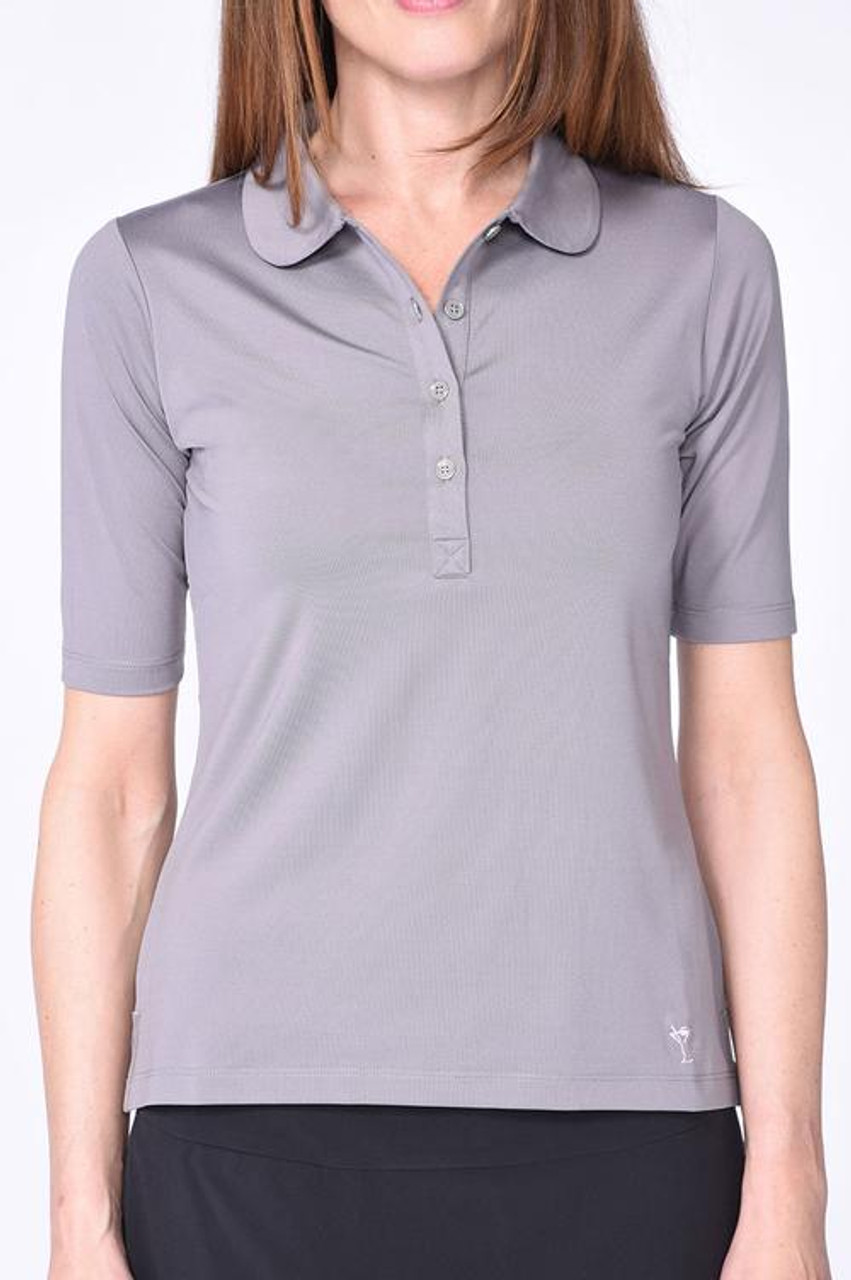 ladies elbow length golf shirts