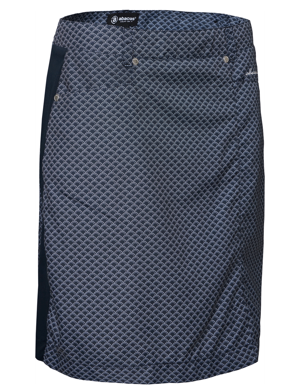 Abacus Sportswear Crail Women's Golf Skirt - White/Navy - Fore Ladies ...