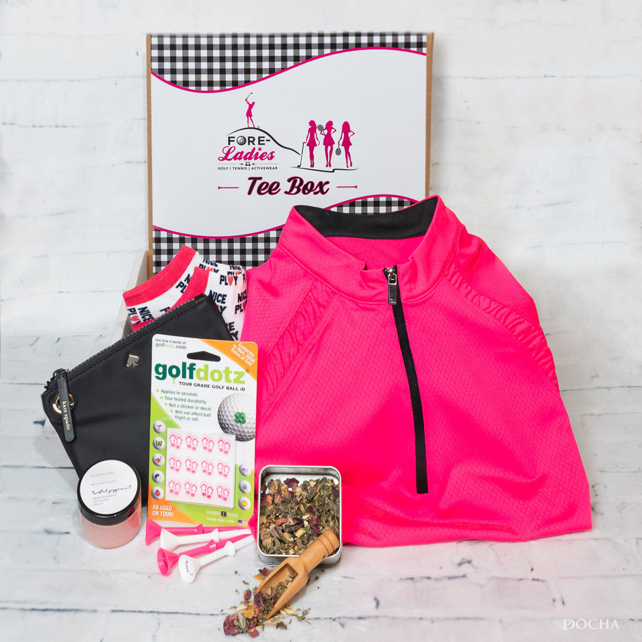 Fore Ladies Women's Golf Gift Box - Fore Ladies - Golf Dresses and Clothes,  Tennis Skirts and Outfits, and Fashionable Activewear