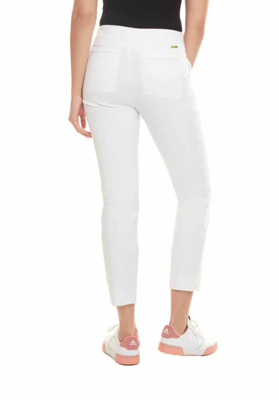 Swing Control Basic Core Women's Golf Ankle Pants - White - Fore Ladies ...