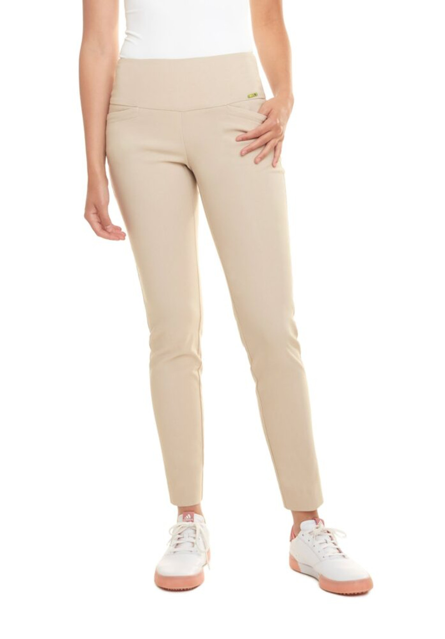  Aiwhlmn Women Golf Pants Ladies Slim Elastic