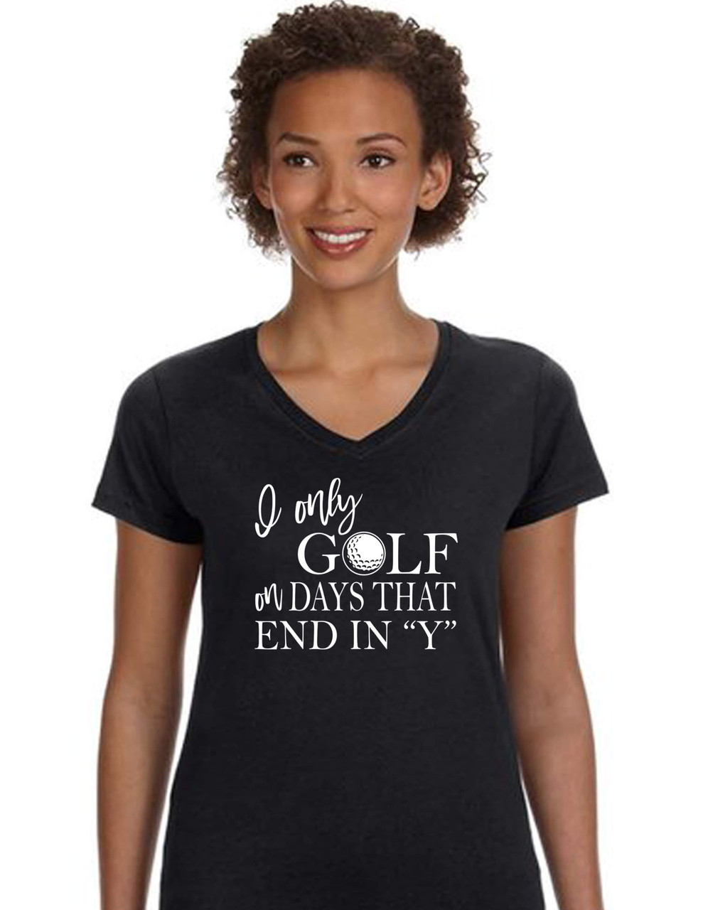 Fore Ladies Golf Graphic Tee - Days That End In 