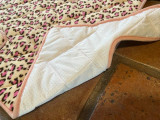 Nailed Golf Cart Seat Covers - Pink Leopard