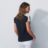 Daily Sports Clichy Short Sleeve Woman's Polo Shirt - Navy