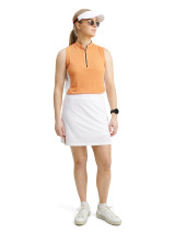 Abacus Sportswear  Erin Loosefit Women's Golf  Sleeveless Shirt - Turmeric