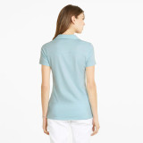 Puma Women's Cloudspun Coast Short Sleeve Golf Polo -  Light Aqua