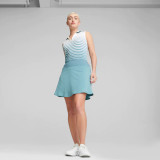 Puma Women's PWR Shape Solid Golf Skirt - Bold Blue