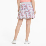 Puma Women's PWR Shape Flora Golf Skirt - Bright White / Carnation Pink