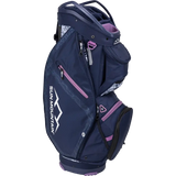 Sun Mountain Single Strap Women's Stellar Cart Bag - Navy Tropic-navy-violet