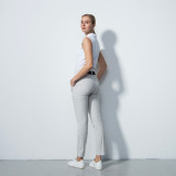Daily Sports Beyond Pearl  Ankle Pants- Gray 