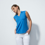 Daily Sports Anzio Sleeveless Polo Shirt - Cosmic Blue 