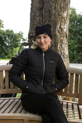 Abacus Sportswear Etna Padded Reversible Women's Golf Jacket - Navy