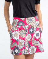 Kinona Sport Modern Moves Women's Golf Skirt - Flower Power