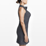 TZU TZU Sport Shiloh Women's Golf Dress Black Dotty