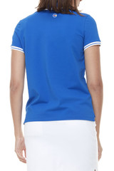 Swing Control Pique Short-sleeve Women's Polo Shirt - Turkish Sea Blue