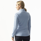 Daily Sports Anna Long Sleeve Half Neck Top - Staple Blue