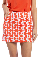 Golftini Sunrise-Sunset Golf (Shorter) Skort - Pull-On A-Line Stretch