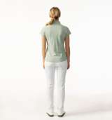 Daily Sports Kim Foam Short Sleeve Woman's Polo Shirt - Green