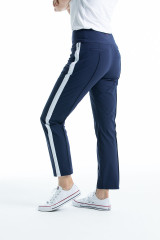 Kinona Tailored Track Women Golf Pants - Navy Blue
