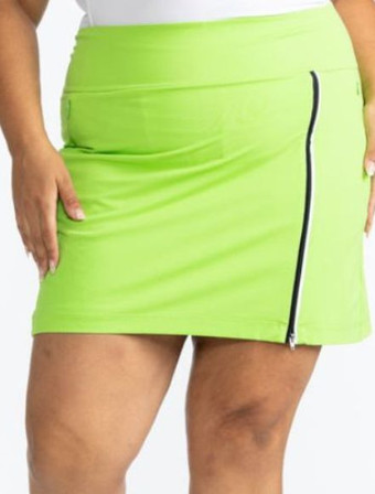 Kinona Summer Sass Woman Golf Skort - Grass Green