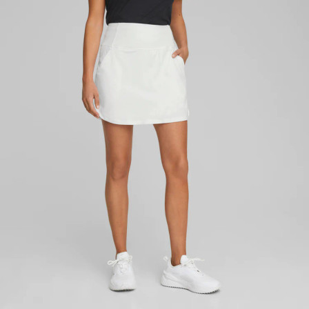 Puma Women's PWR Mesh Golf Skirt - Bright White