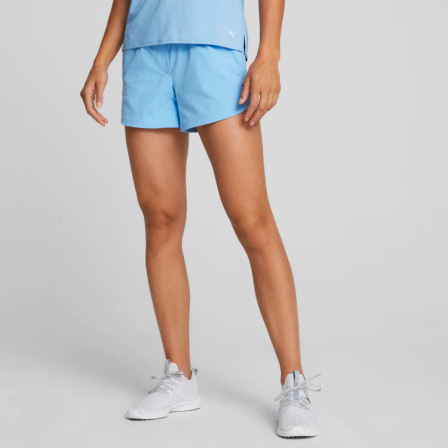 Puma Women's Vented Solid Golf Shorts - Day Dream
