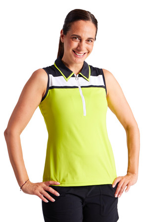 Kinona At The Turn Sleeveless Top - Chartreuse