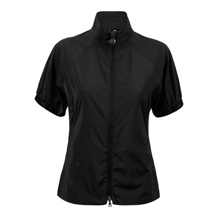 Daily Sports Pivot Black Short Sleeve Wind Jacket
