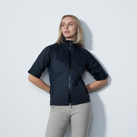 Daily Sports Caen Lightly Padded Short Sleeve Jacket - Navy 