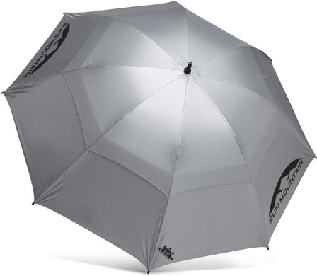 Sun Mountain Golf Push Cart Umbrella - Auto 62 Inch - Silver