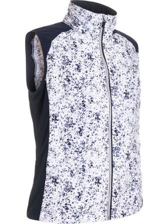 Abacus Sportswear Formby Stretch Women's Golf Wind-Vest - Mixed Navy