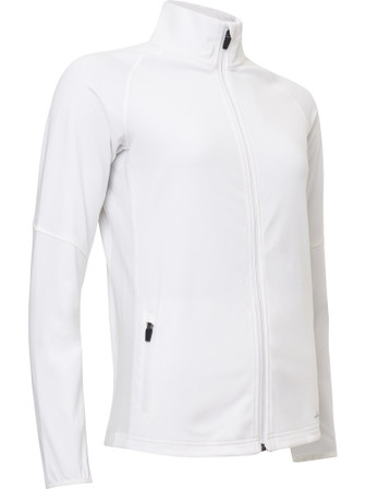 Abacus Sportswear Ashby Full-Zip With Pockets Women's Golf Jacket -White