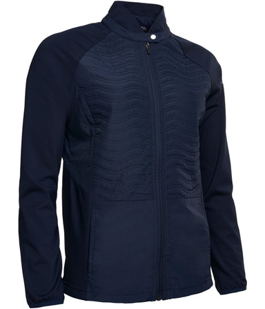 Abacus Sportswear Troon Hybrid Women's Golf Jacket - Navy