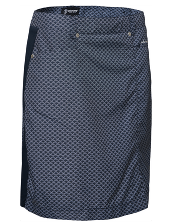 Abacus Sportswear Crail Women's Golf Skirt - White/Navy